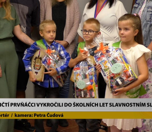 KEBLICE: Kebličtí prvňáčci vykročili do školních let slavnostním slibem