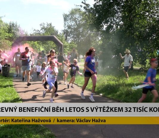 LOVOSICE: Barevný benefiční běh letos s výtěžkem 32 tisíc korun
