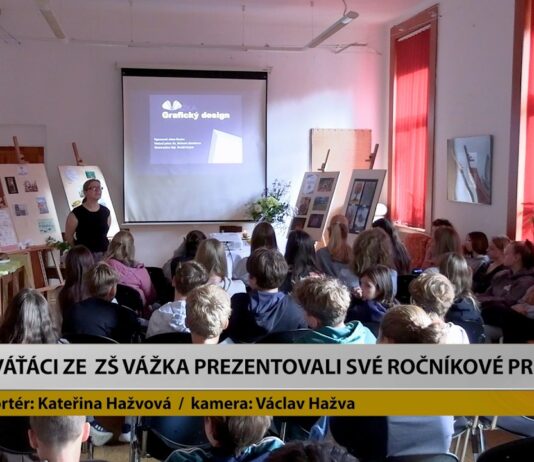 LITOMĚŘICE: Deváťáci z Waldorfské ZŠ Vážka prezentovali své ročníkové práce